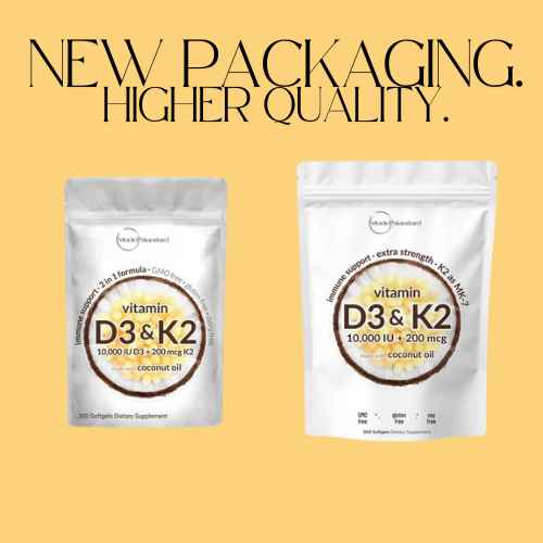 Vitamin D3 & K2